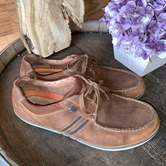 Clarks UnstructuredLeather Casual Lace Up Oxfords main image 4